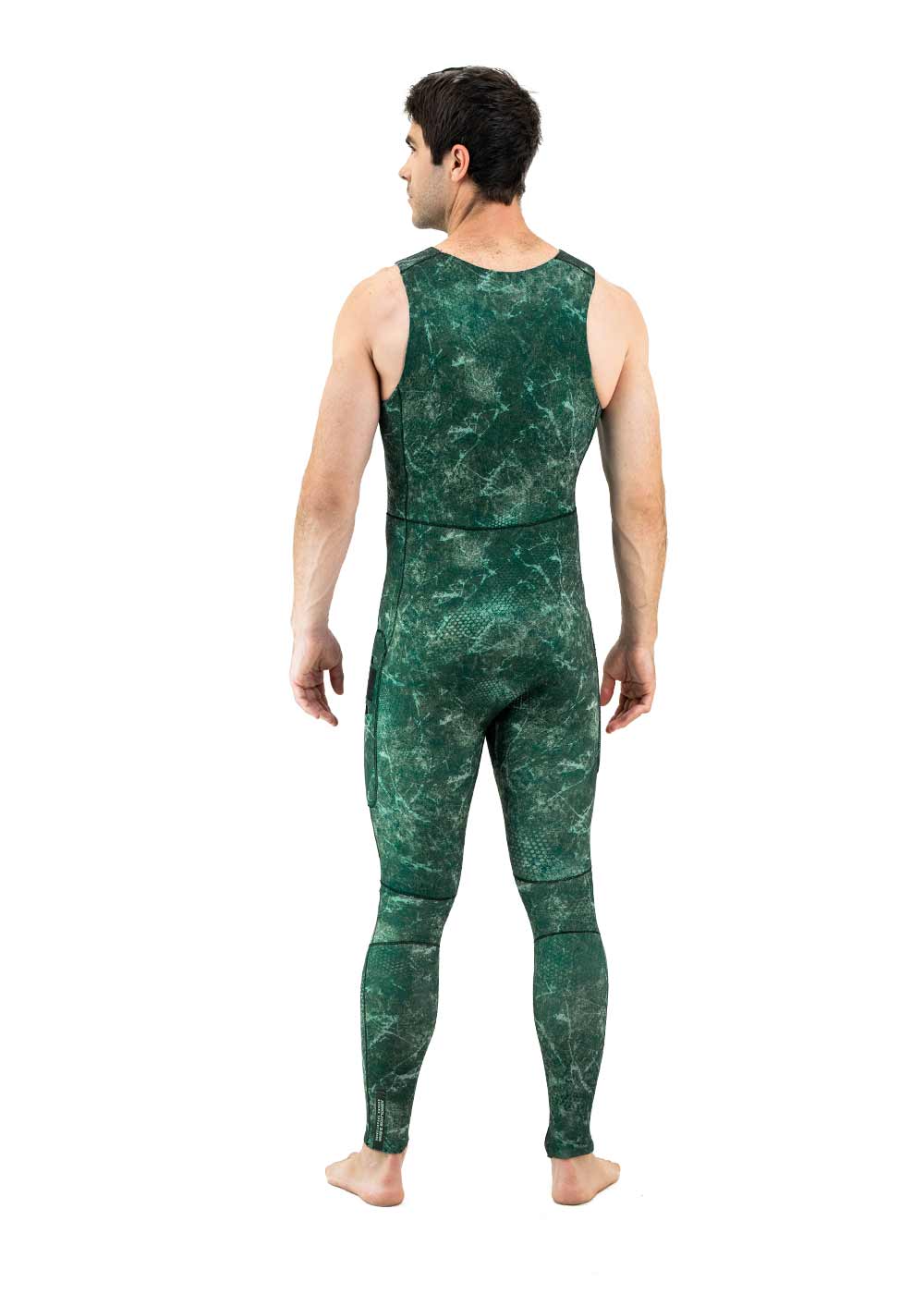 Premium 7.0mm Adreno Abrolhos Men's Two-Piece Open Cell Wetsuit for Scuba Diving & Cold Water Surfing - High-Performance Thermal Protection for Professional Divers