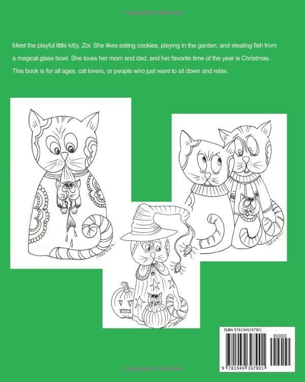 Little Zoi Kids Coloring Books - Fun & Educational Activity Books for Children Ages 3-8 - Perfect for Home, School & Travel