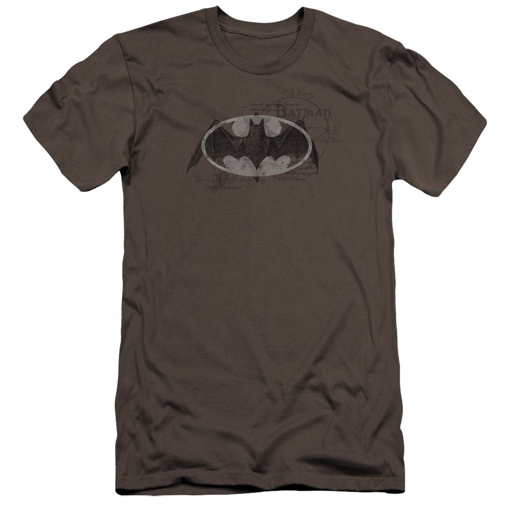 Batman Arcane Bat Logo Unisex T-Shirt for Men & Women - Soft Cotton Canvas Tee for Casual Wear, Cosplay & Superhero Fans