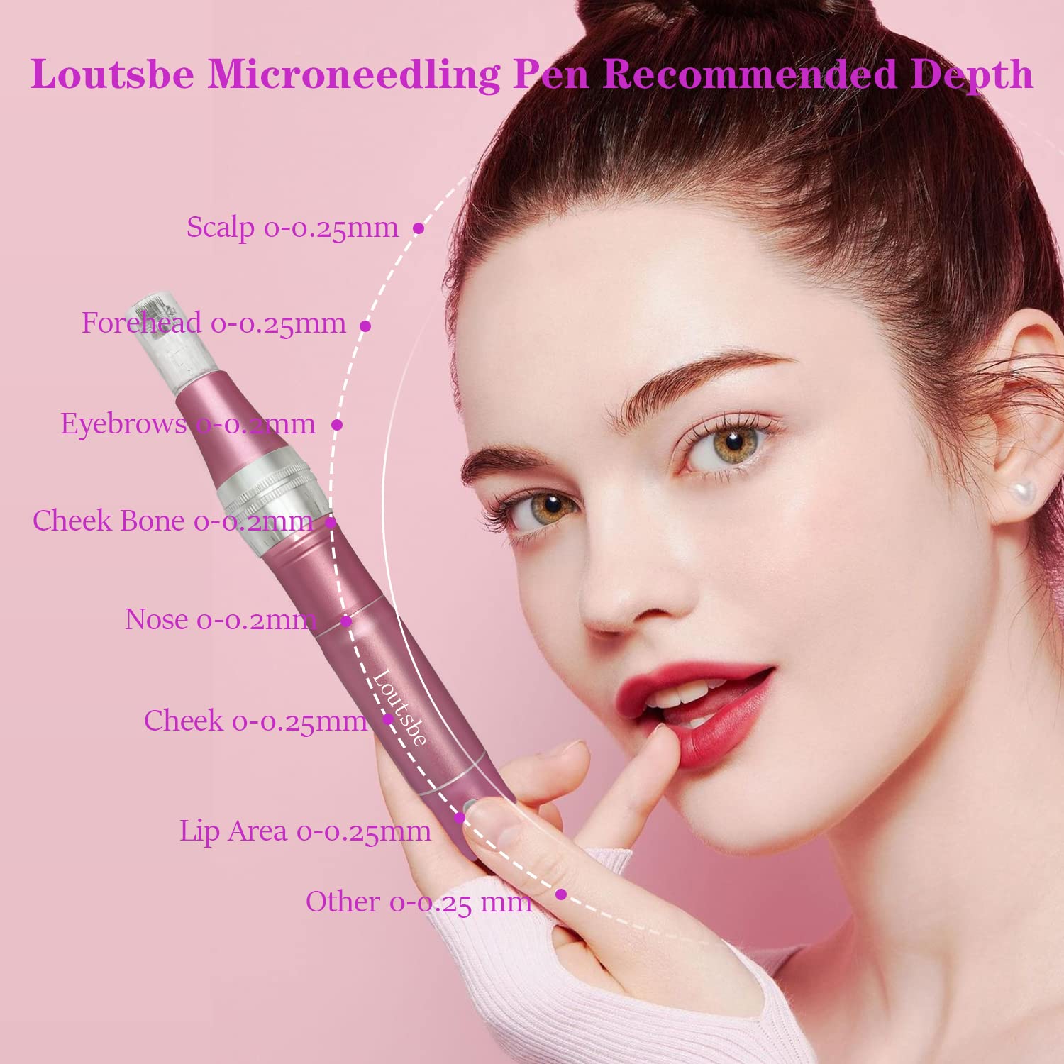 Professional Cordless Electric Microneedling Pen 28000RPM - Home Use Derma Roller with 30 Replacement Cartridges (12/36/Nano Needles) for Skin Rejuvenation & Anti-Aging | Perfect for At-Home Facial Treatments & Beauty Care
