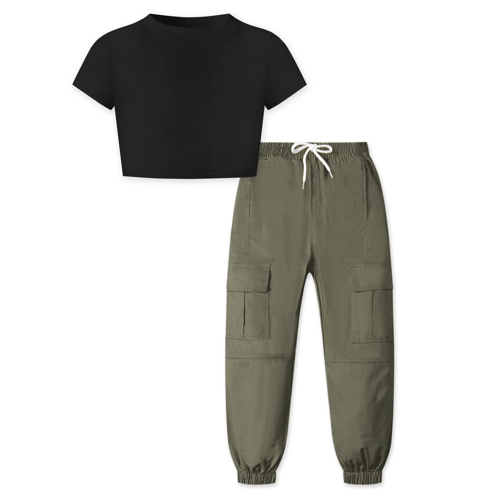 Betusline Girls 2-Piece Outfits | Cute Fall & Summer Clothing Sets for Kids Ages 3-14 | Perfect for School, Playdates, and Family Outings