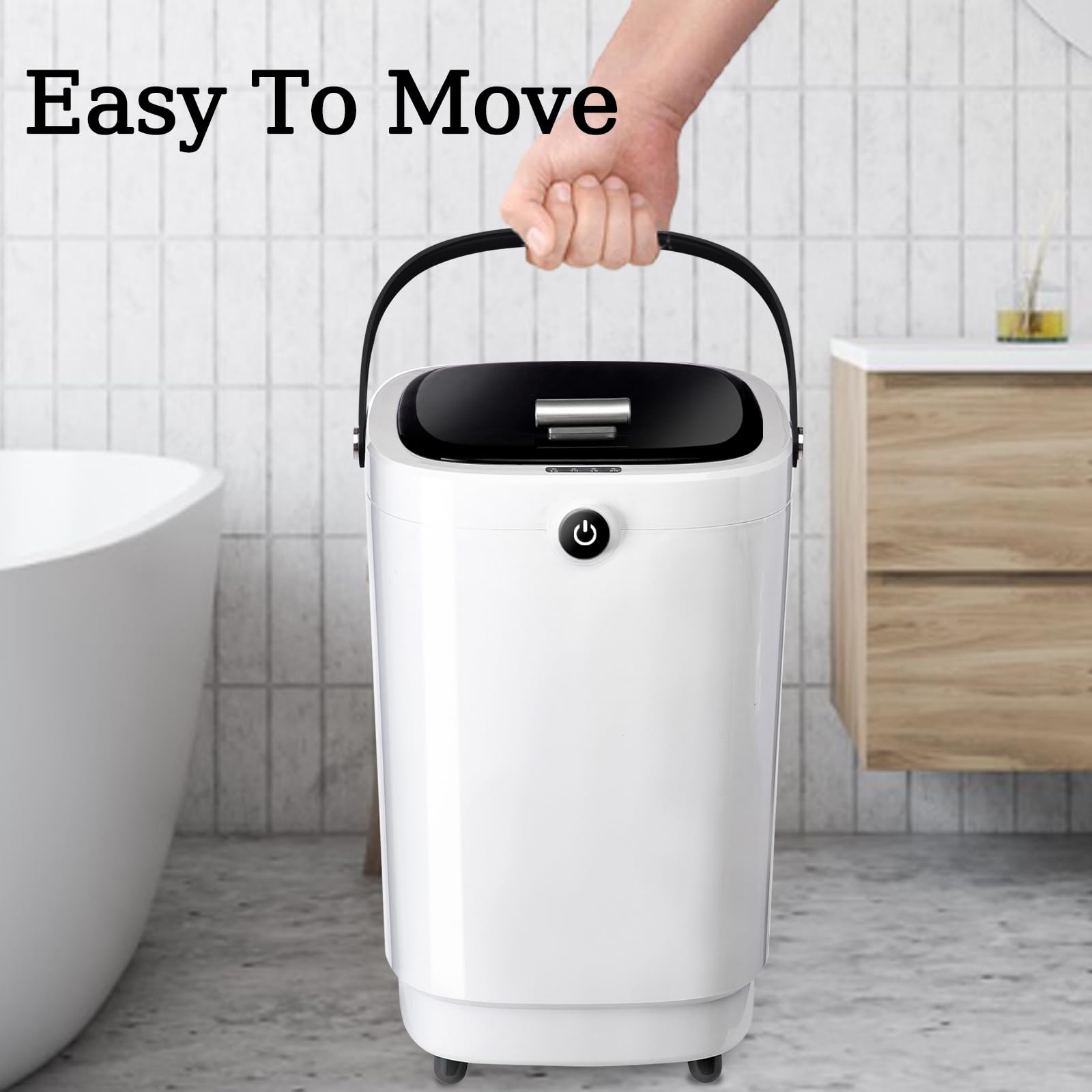 WiFi Smart Towel Warmer 25L Large Capacity - Electric Bathroom Towel Heater with 24H Timer & 3 Heat Settings - Overheat Protection - Holds Two 60