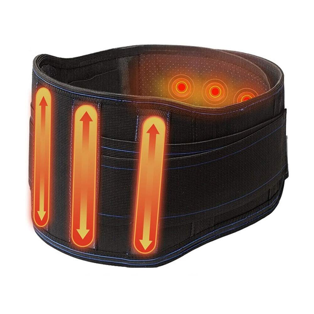 ZFF Compression Back Brace for Sciatica & Lower Back Pain Relief - Adjustable Lumbar Support Belt for Men & Women - Waist & Hip Stabilizer for Workouts, Exercise & Daily Use (Size XL) - Ideal for Office, Gym & Post-Surgery Recovery