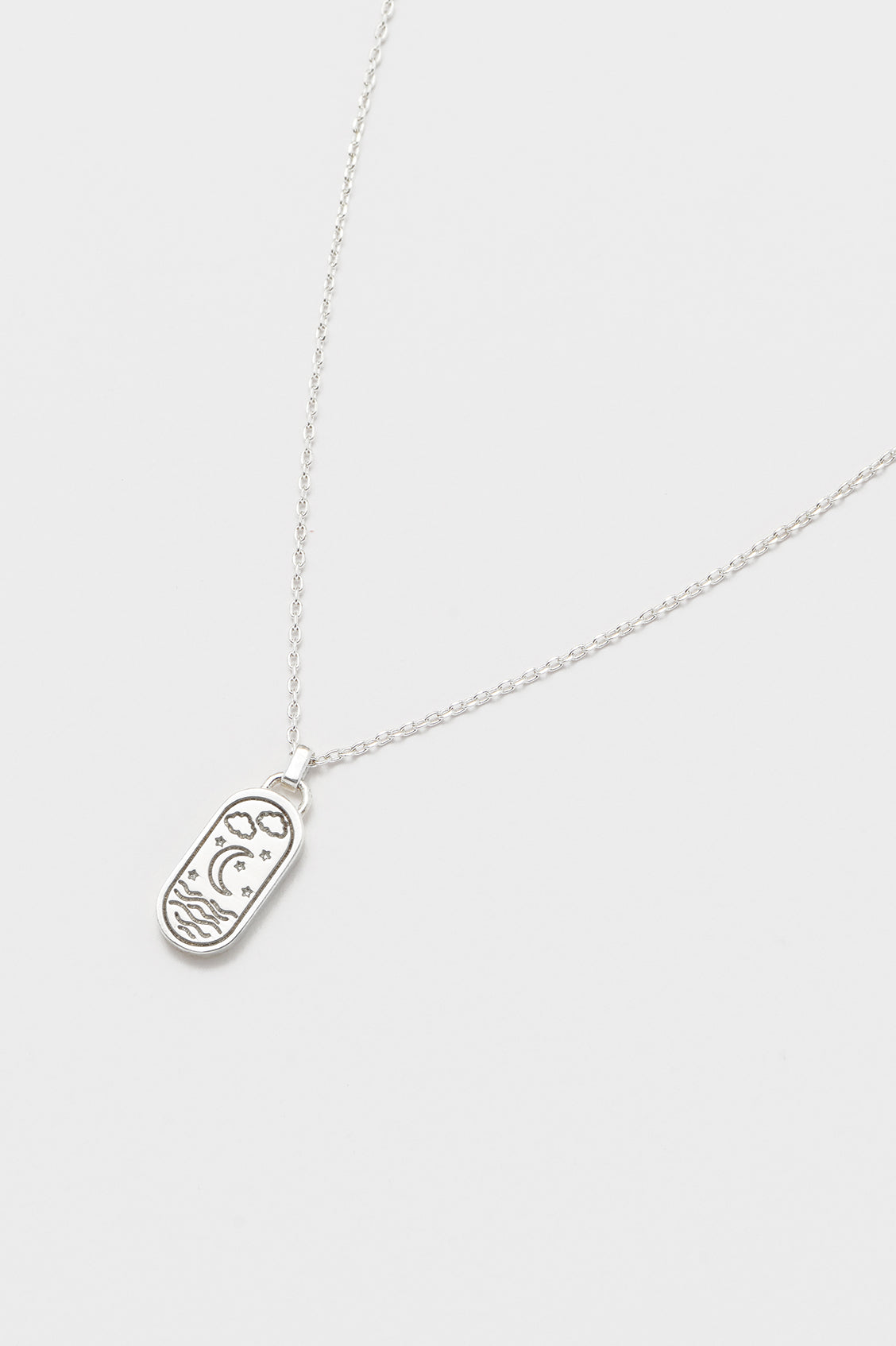 Summer Night Sea Charm Pendant Necklace - Ocean Inspired Jewelry for Women - Perfect for Beach Vacations, Date Nights & Gift Giving
