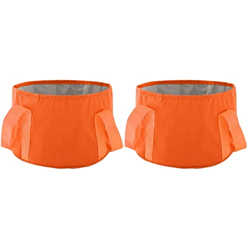 FRCOLOR 12L Collapsible Portable Bathtub - Lightweight Foldable Travel Foot Soaking Tub for Camping, Hiking & Outdoor Adventures - Compact Foot Bath Basin for Relaxation After Long Walks - Perfect for Spa Day, Home Use & Travel - Ideal for Post-Workout Recovery, Baby Bath & Pet Washing - Great for Backpacking Trips, RV Camping, Beach Vacations & Small Space Living