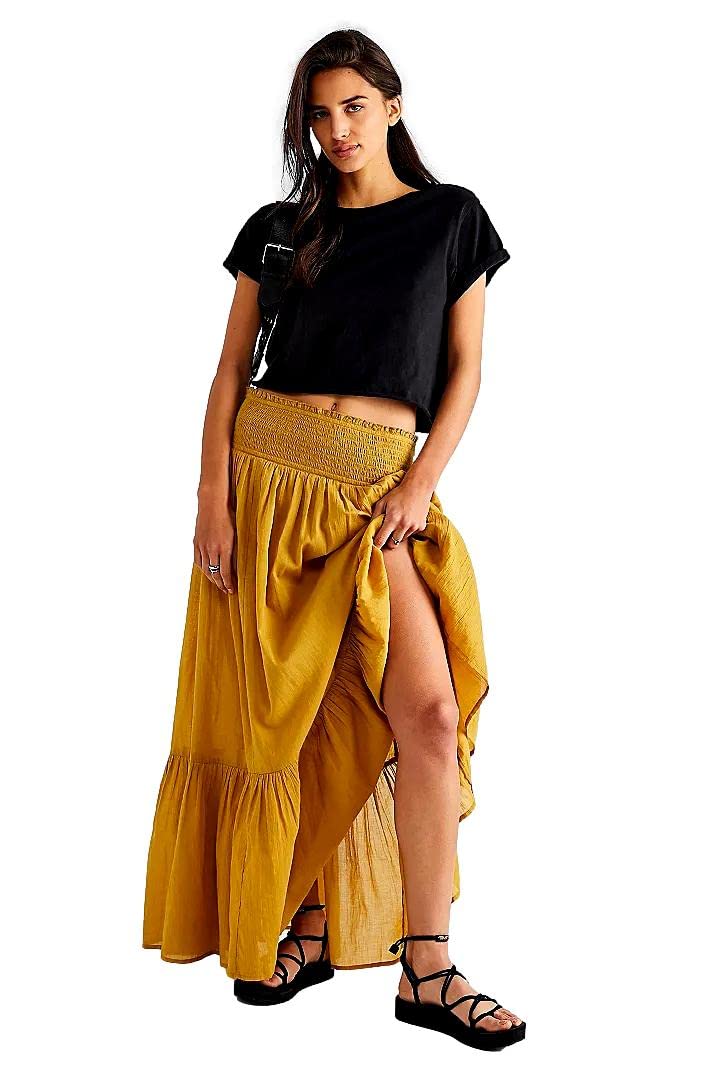 Free People Follow Rivers Convertible Dress - Cleopatra Print - Size Small - Versatile Summer Maxi Dress for Beach, Vacation & Boho Fashion