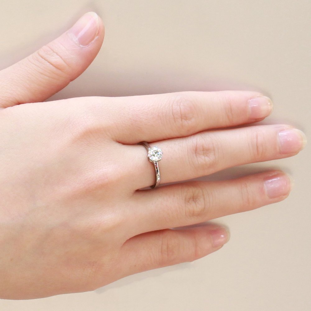 SunnyHouse Women's Titanium Wedding Band Ring - Elegant Korean Style Cubic Zirconia Jewelry for Brides, Engagement & Anniversary Gifts | Perfect for Weddings, Date Nights & Special Occasions