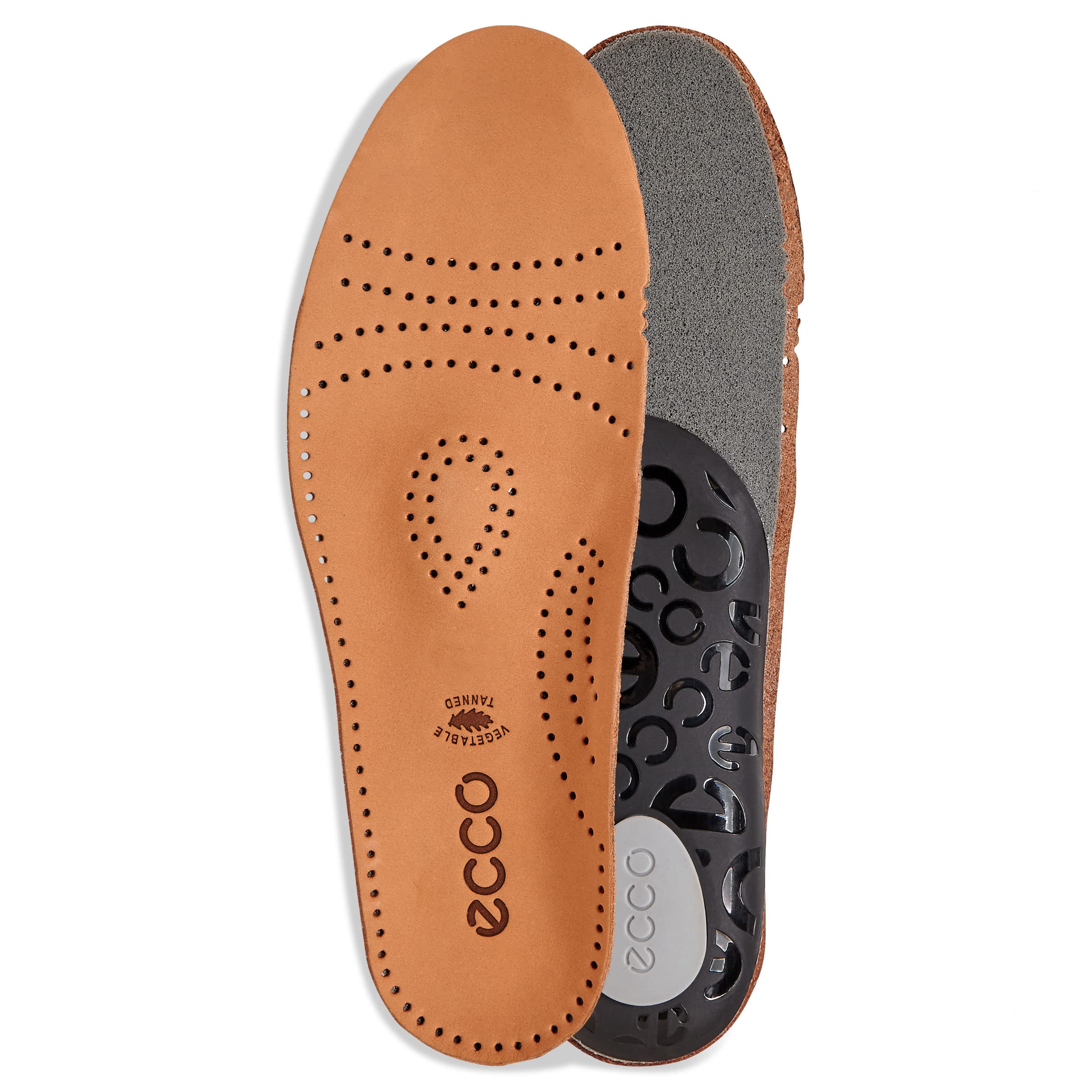ECCO Women's Comfort Insoles for Shoes - Arch Support & Cushioning for All-Day Wear - Perfect for Work, Walking & Running