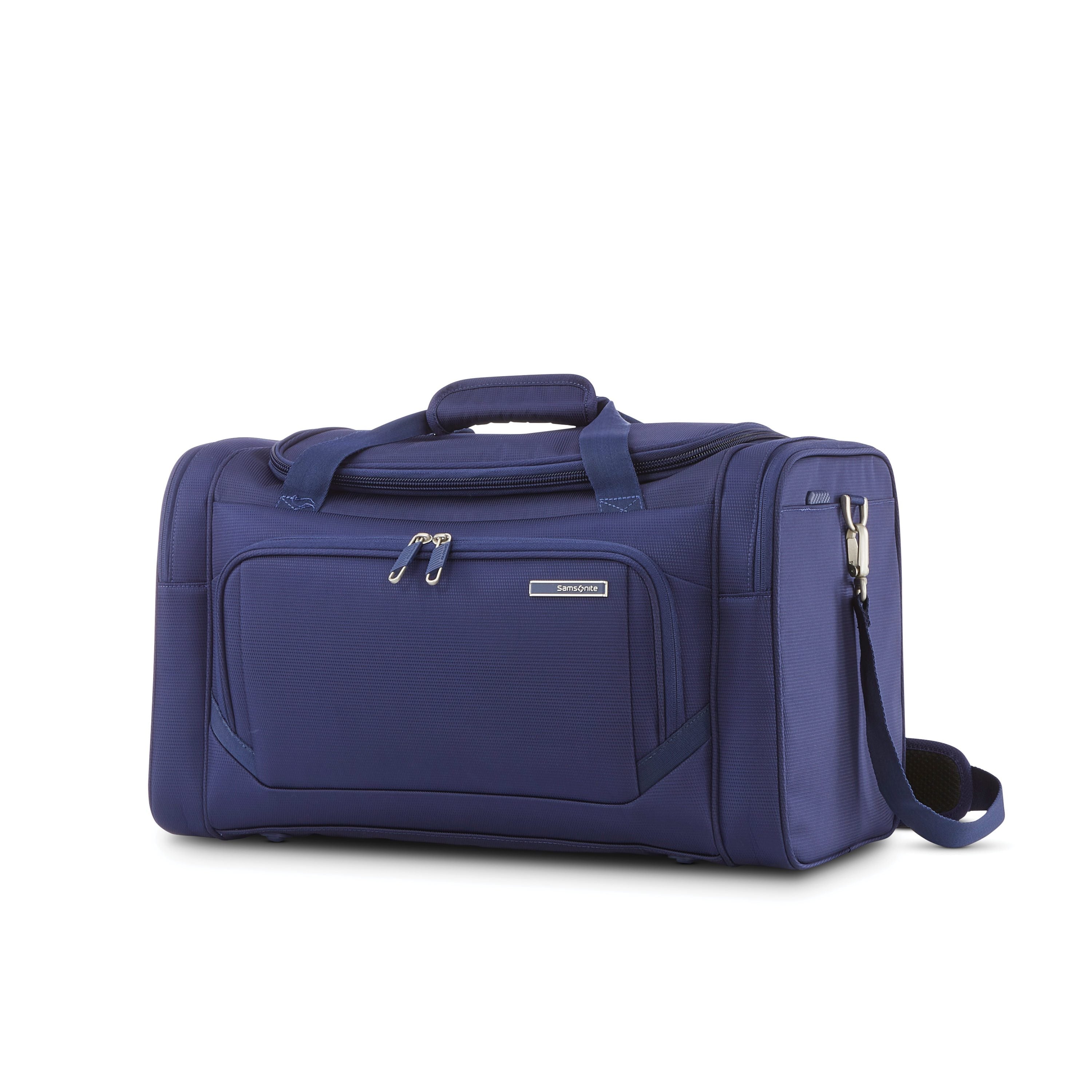 Samsonite Ascentra Duffle Bag - Lightweight Carry-On Luggage for Travel, Gym & Sports - Water-Resistant Durable Weekender Overnight Bag for Men & Women