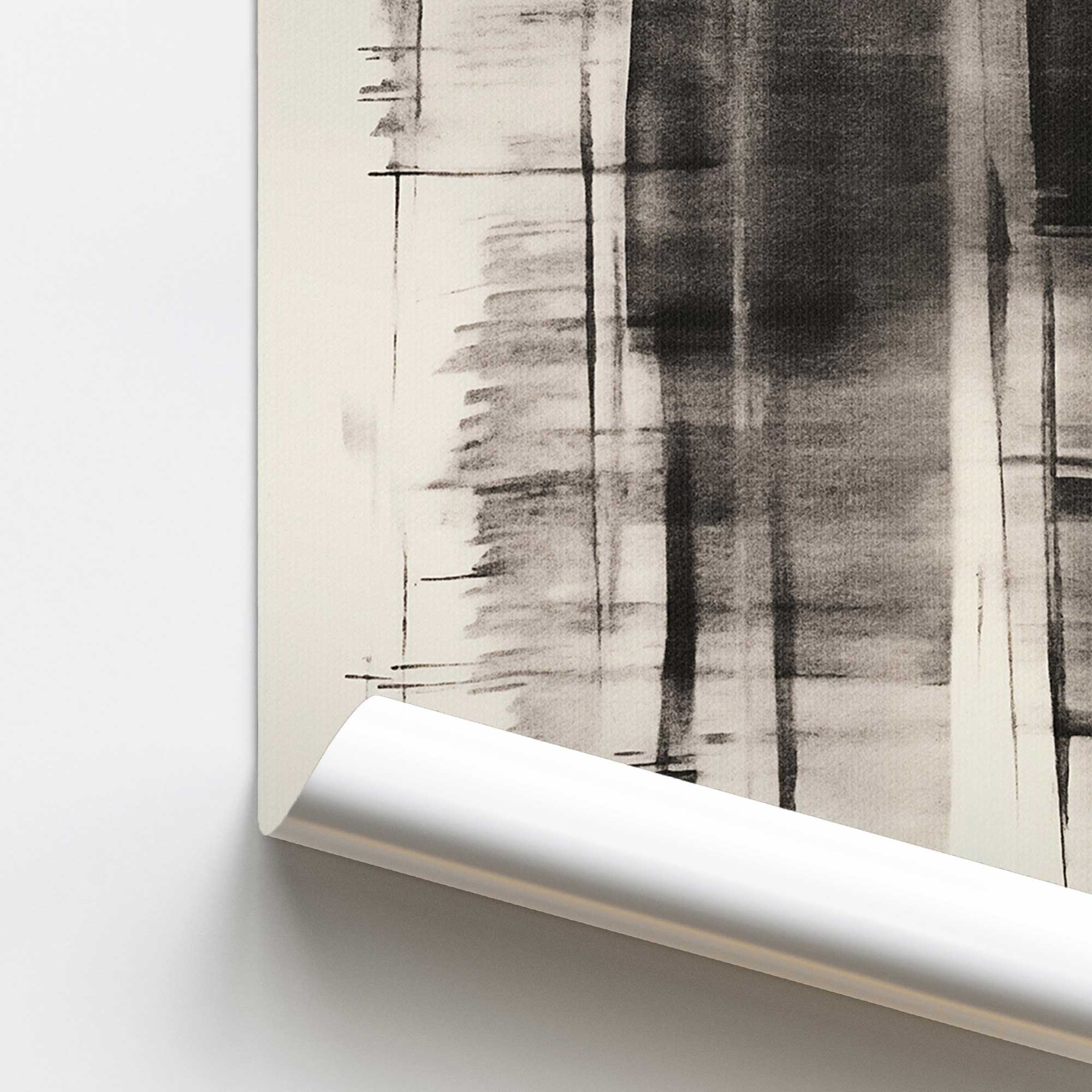 Whimsical Hazy Shade II Art Print - Abstract Wall Decor for Living Room, Bedroom & Office - Perfect for Home & Office Decor