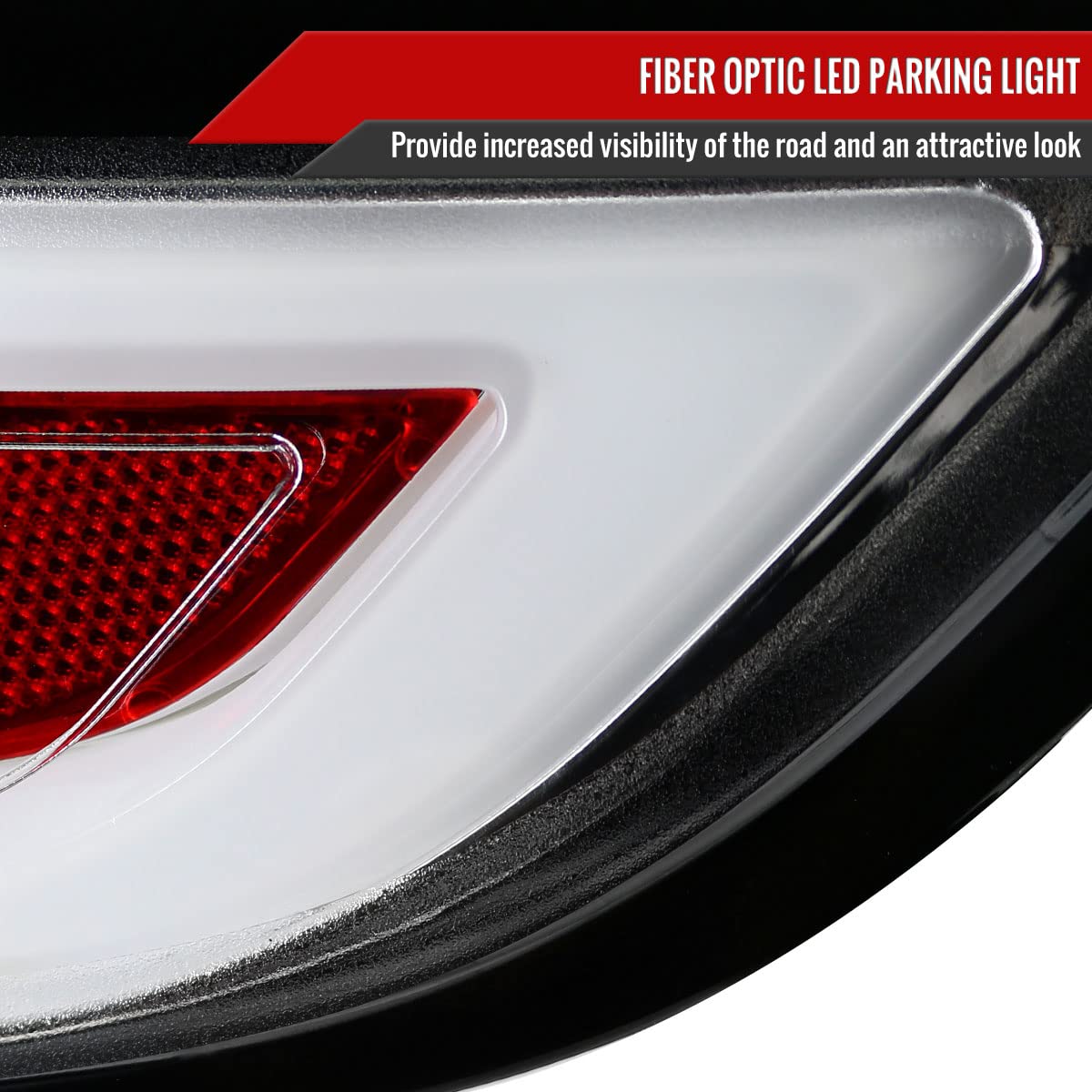 2005-2008 Car LED Tail Lights - Clear Lens, High Visibility, Easy Installation - Perfect for Night Driving & Enhanced Safety