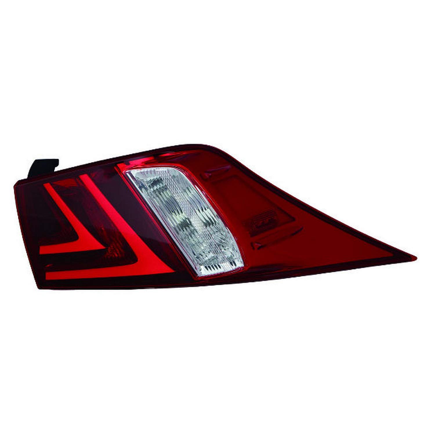 Replacement Passenger Side Outer Tail Light Lens & Housing - CRSHL08047 - Compatible with Select Car Models - Perfect for Night Driving & Safety Upgrades