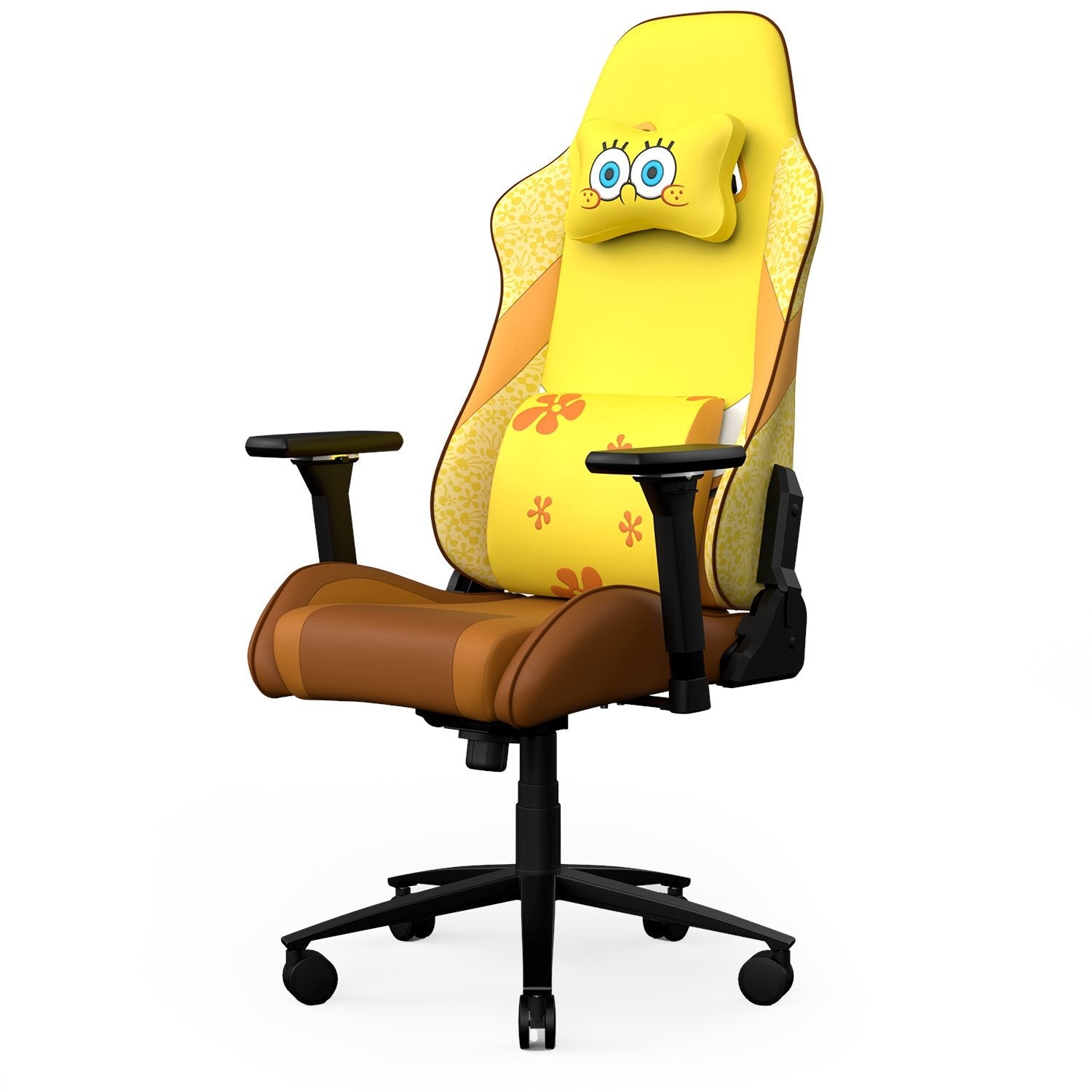 SpongeBob G1 Limited Edition Gaming Chair - Ergonomic Racing Style for Kids & Adults - Perfect for Gaming, Streaming & Office Use