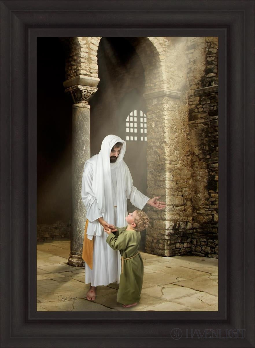 Feeling My Savior's Love - Inspirational Christian Wall Art Decor for Home, Church & Office - Perfect for Religious Gifts & Spiritual Encouragement