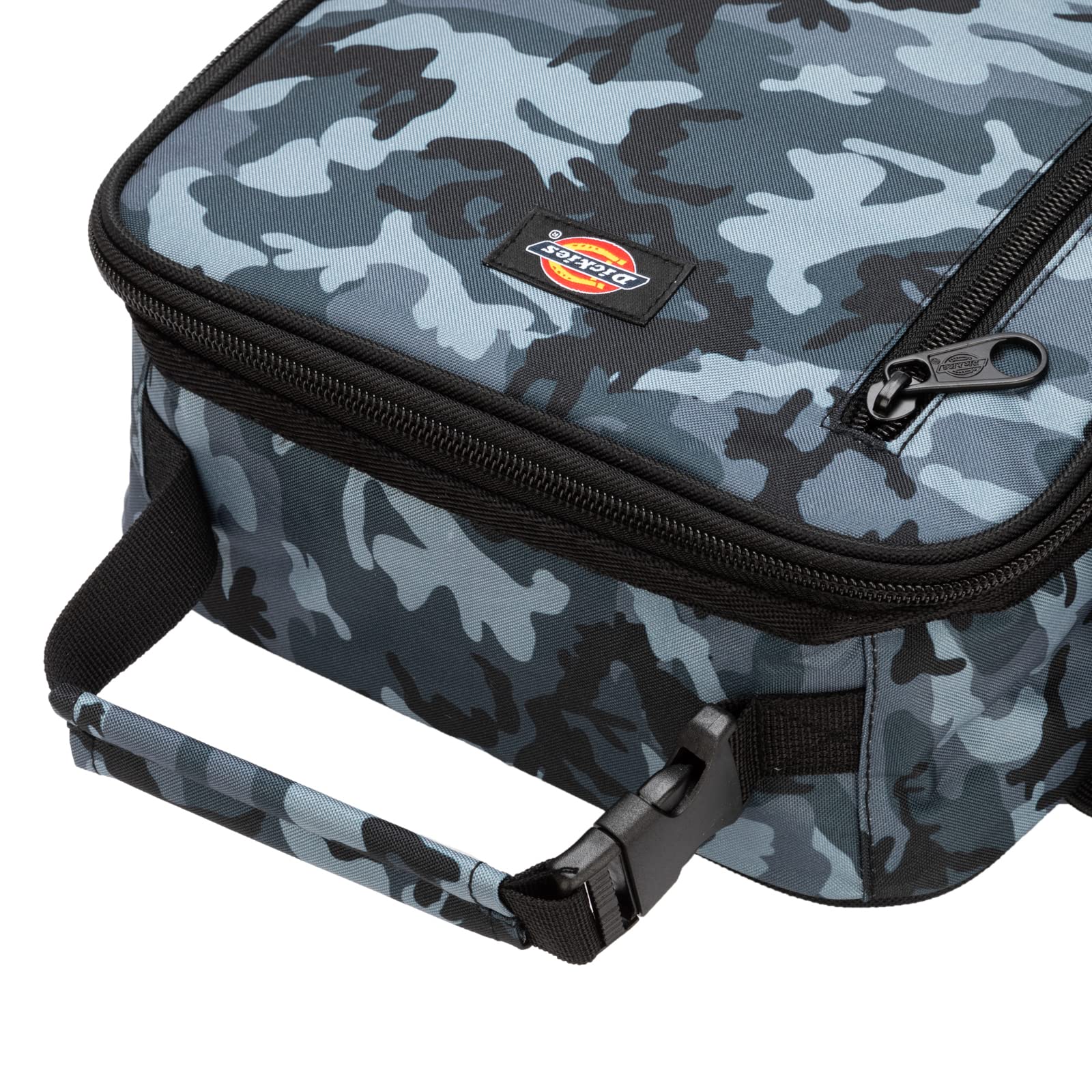 Dickies Insulated Lunch Bag for Work - Thermal Reusable Lunch Box for Men & Women | Grey Camo | Perfect for Office, School & Outdoor Activities