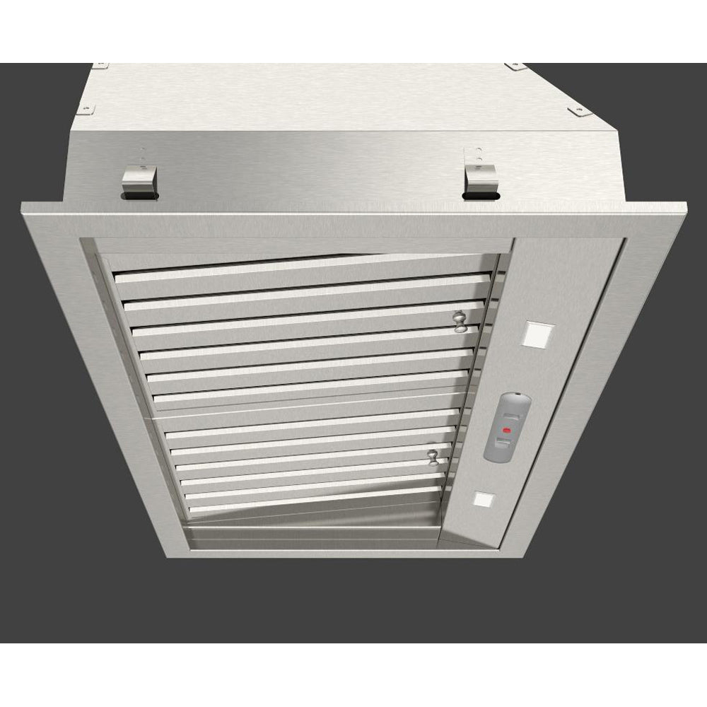 Fulgor Milano 34 Inch 600 CFM Professional Stainless Steel Range Hood Insert - F6BP34S1 | Powerful Kitchen Ventilation for Gas Stoves & Cooking Areas