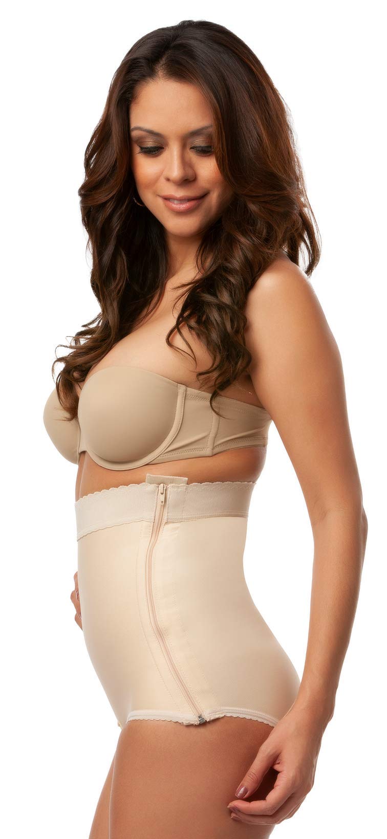 Isavela Women's High Waist Abdominal Control Shapewear Panty - Tummy Tucking Compression Girdle for Postpartum & Weight Loss (GR01) - Perfect for Everyday Wear, Workouts & Special Occasions