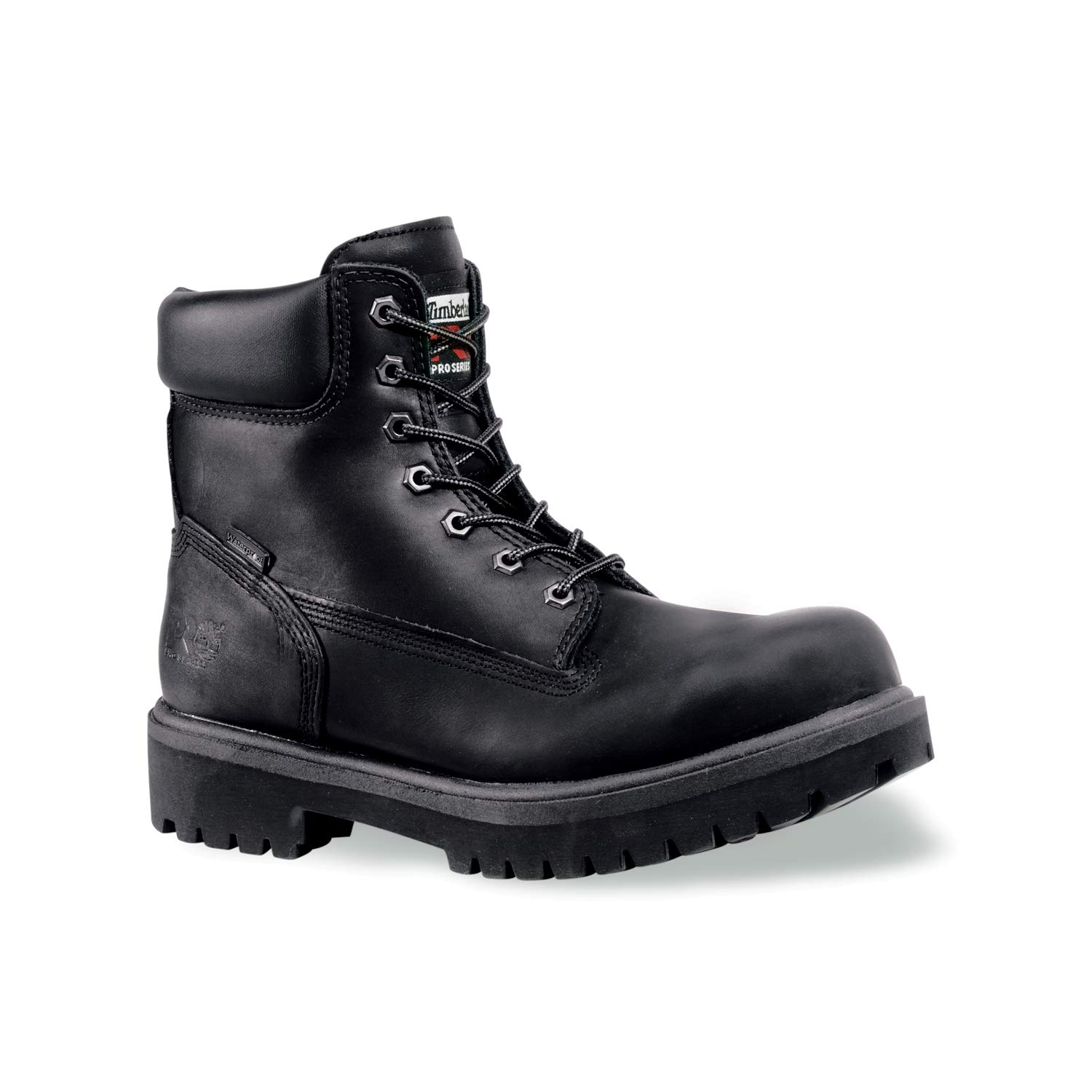 Timberland PRO Men's 6-Inch Steel Toe Waterproof Work Boots - Insulated Safety Shoes for Construction, Hiking & Outdoor Work