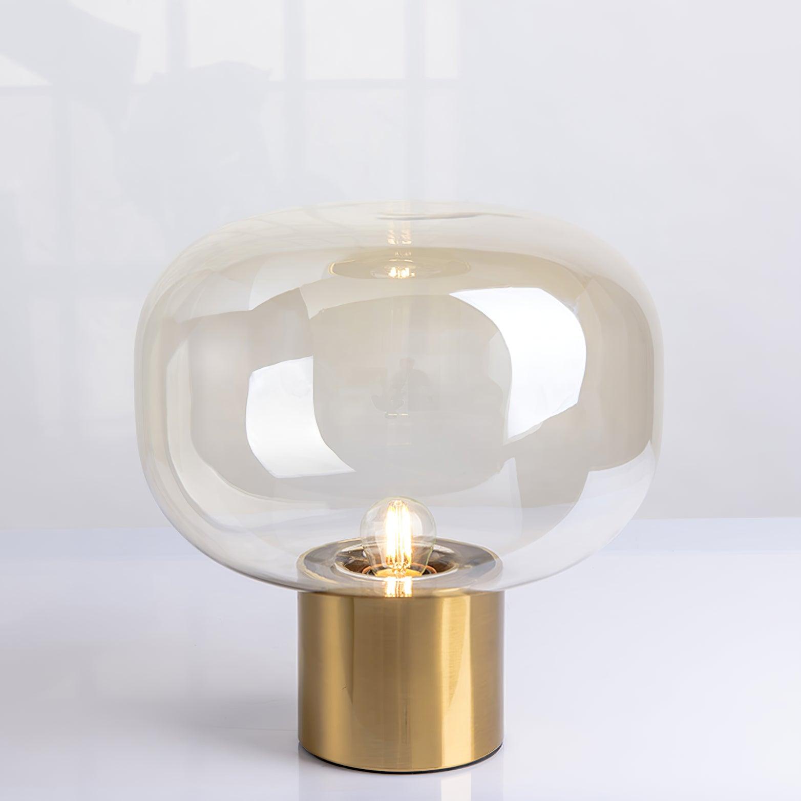 Noak Modern Table Lamp - LED Bedside Night Light with USB Port for Bedroom, Living Room & Office - Warm White & Cool White Dimmable Lighting