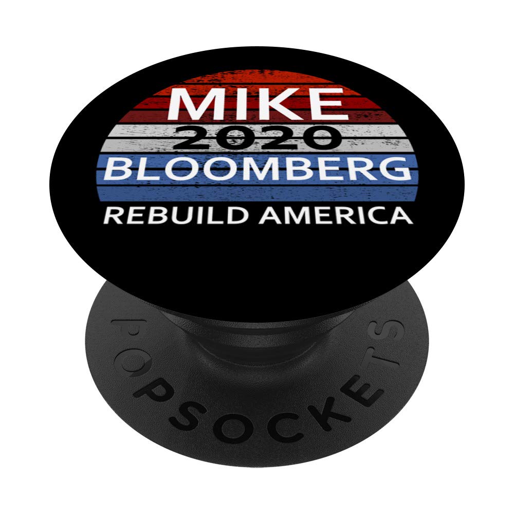 Michael Bloomberg 2020 Election PopSockets - Phone Grip & Stand for iPhone, Samsung, Tablets - Perfect for Campaign Support, Political Events & Daily Use