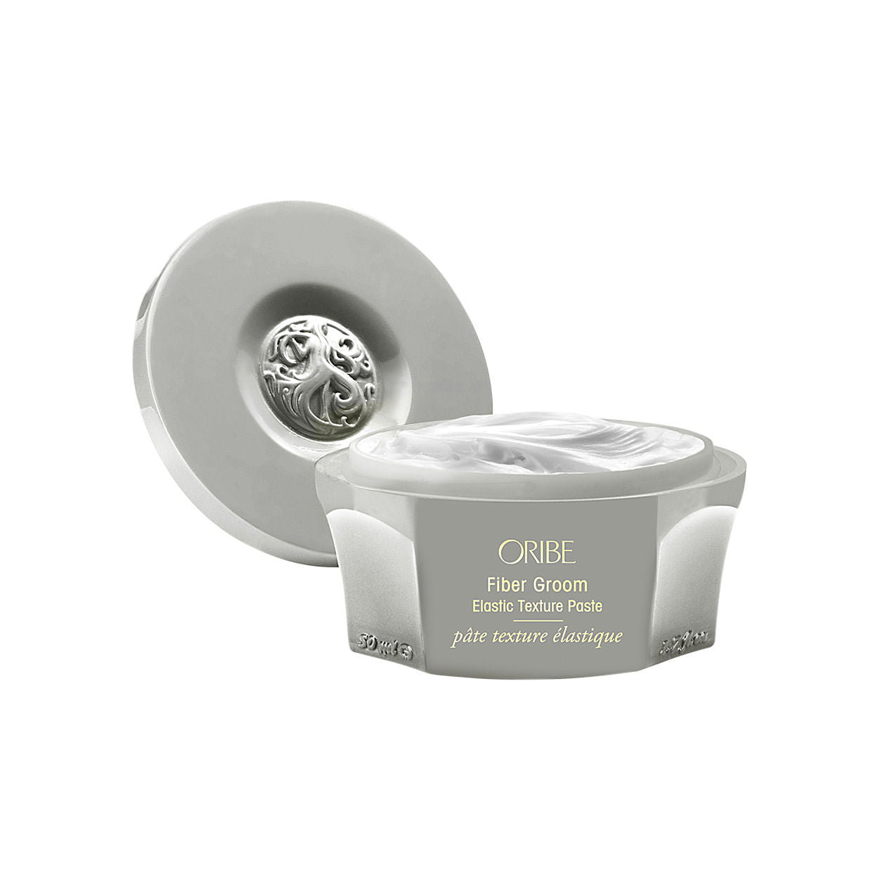 Oribe Fiber Groom Elastic Texture Paste for Men & Women - Strong Hold Styling Wax for Thick Hair - Perfect for Textured, Wavy & Curly Hairstyles - Salon Quality Hair Styling Product for Everyday Use & Special Occasions