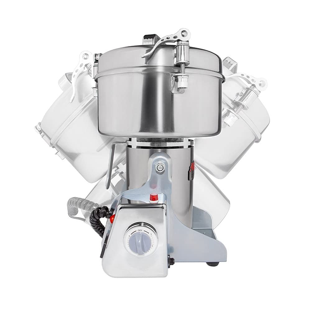 ALDKitchen Electric Grain Mill - Swing Type Grinding Machine for Flour, Spices & Coffee - 750g Capacity - Perfect for Home Baking & Healthy Cooking