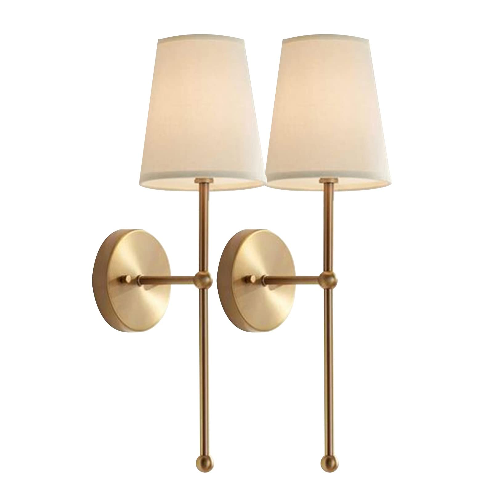 Battery Operated Wall Sconces Set of 2 - Wireless Remote Dimmable LED Lights, No Hardwiring Needed, Easy Installation for Bedroom, Lounge & Farmhouse Decor | Perfect for Accent Lighting, Hallway Illumination & Cozy Ambiance