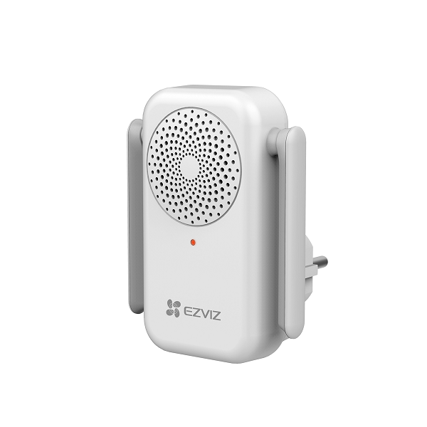 Ezviz Smart Video Doorbell Chime 2 - Slim Wireless Doorbell Chime for Home Security, Compatible with Ezviz Video Doorbells - Perfect for Front Door, Backyard & Apartment Entry Monitoring