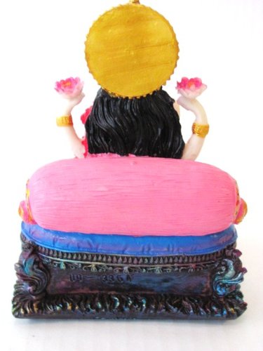 Lakshmi Statue - Hindu Goddess of Beauty, Wealth, Love & Prosperity | Home Altar Decor, Meditation Room & Spiritual Gift