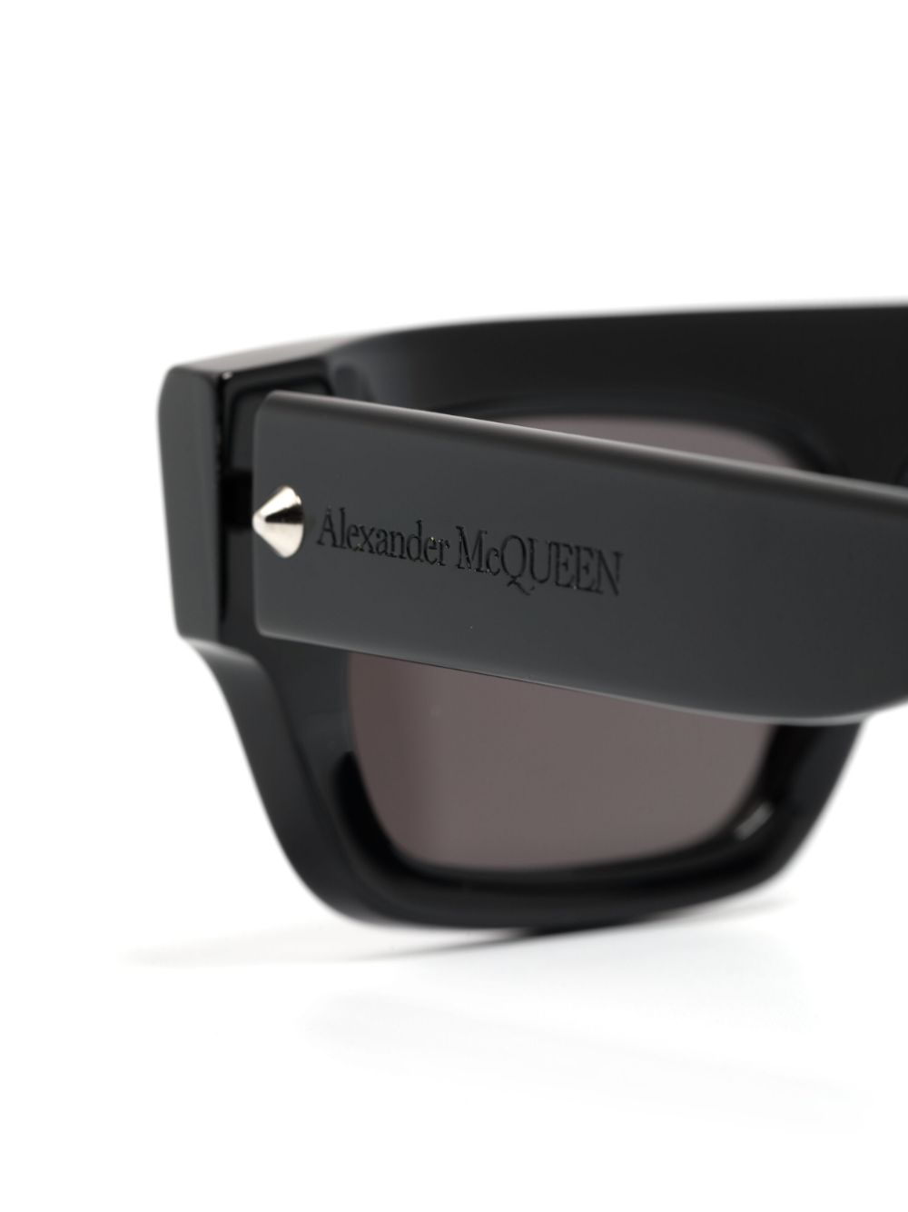 Alexander McQueen Black Sunglasses for Women & Men - Luxury Designer Shades for Fashion, Travel & Outdoor Activities