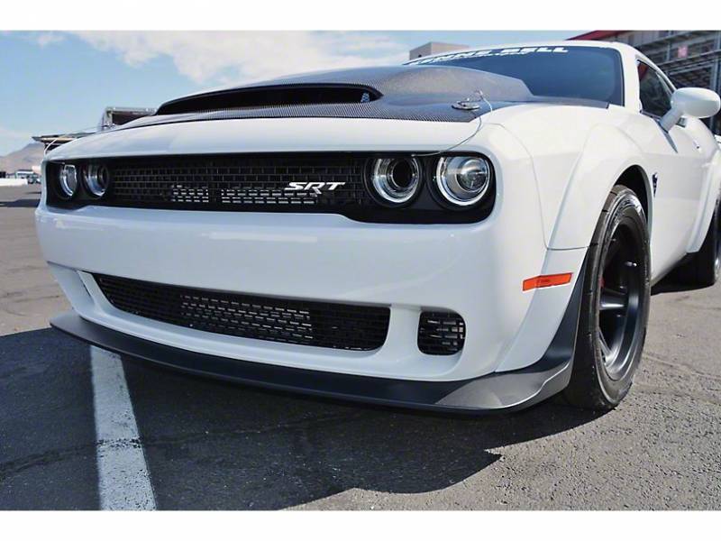 Anderson Composites Demon Carbon Fiber Hood for Dodge Challenger (2008-2023) - Lightweight Performance Upgrade for Racing & Street Use