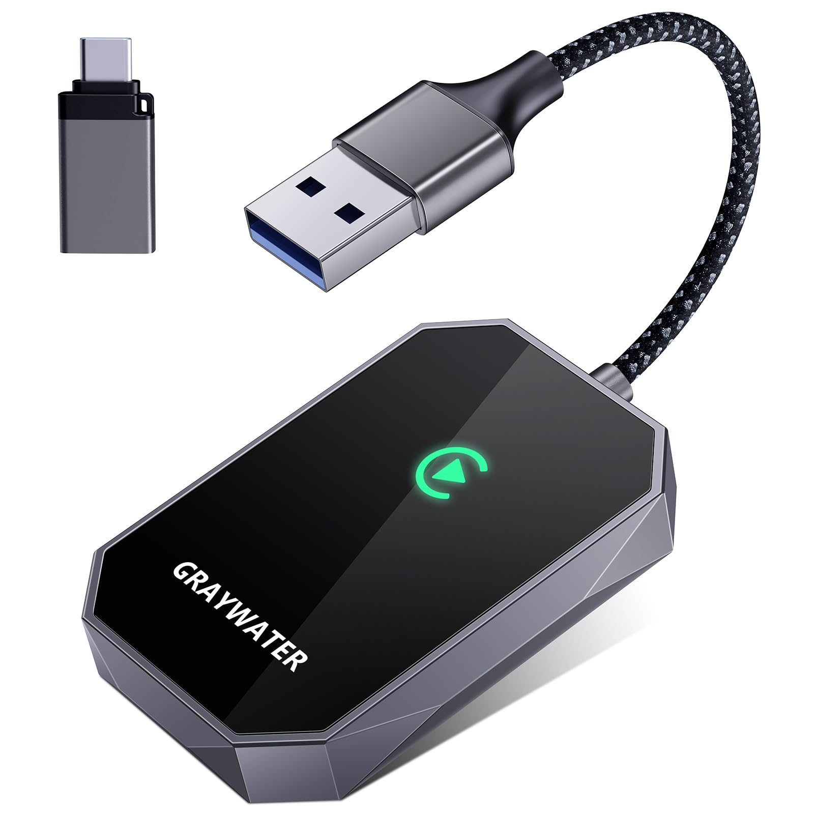 Wireless CarPlay Adapter - Convert Wired to Wireless CarPlay for iPhone iOS 10+ | Plug & Play Dongle for Cars 2015+ | Seamless Music & Navigation Control | Perfect for Commuting & Road Trips