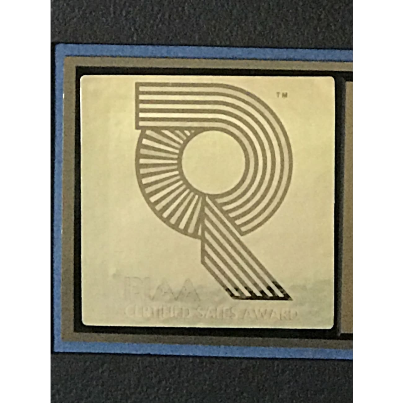 Jars Of Clay Debut RIAA Gold Album Award - Certified Music Collectible for Fans & Memorabilia Enthusiasts - Perfect for Display in Home, Office, or Music Studio