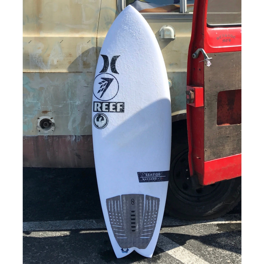 Machado Seaside 5'4 Surfboard - Helium Black with Futures Fins - Perfect for Small Waves & Summer Surfing