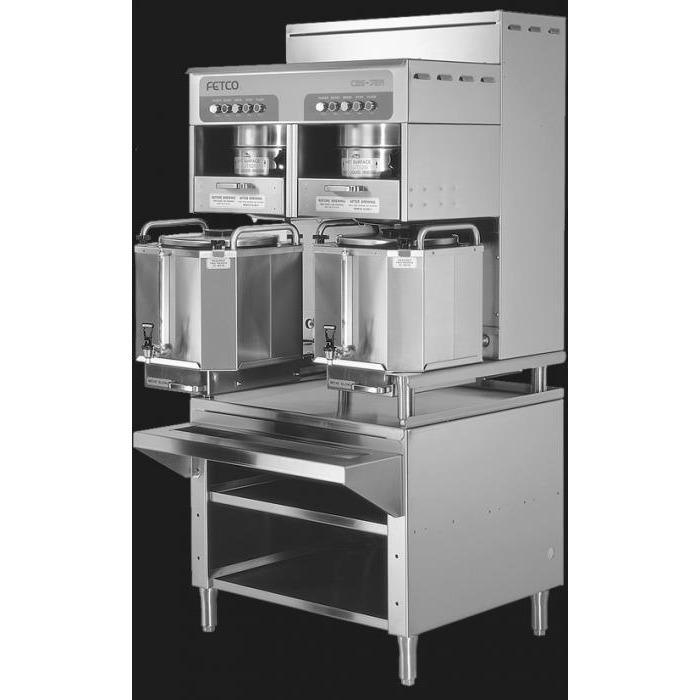 Fetco CBS 72A Commercial Dual Station Coffee Brewer - 2x(3x10.0) kW 440-480V (Model C72047) - Perfect for High-Volume Cafes, Restaurants, and Office Break Rooms
