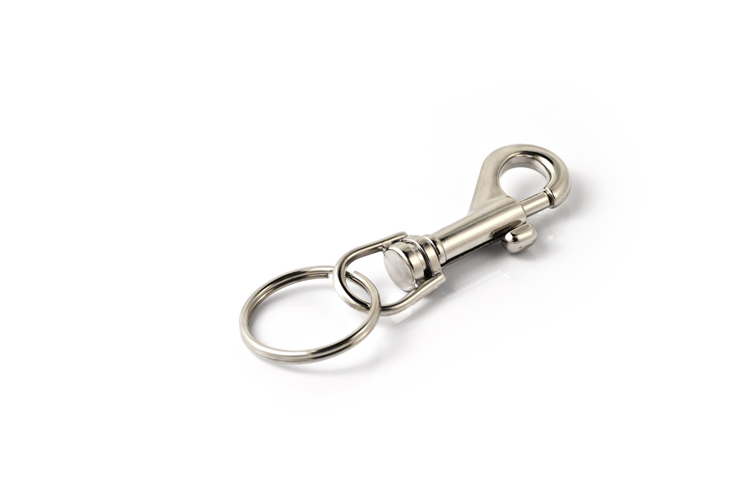 KEY-BAK Heavy Duty Bolt Snap Keychain with 1.125