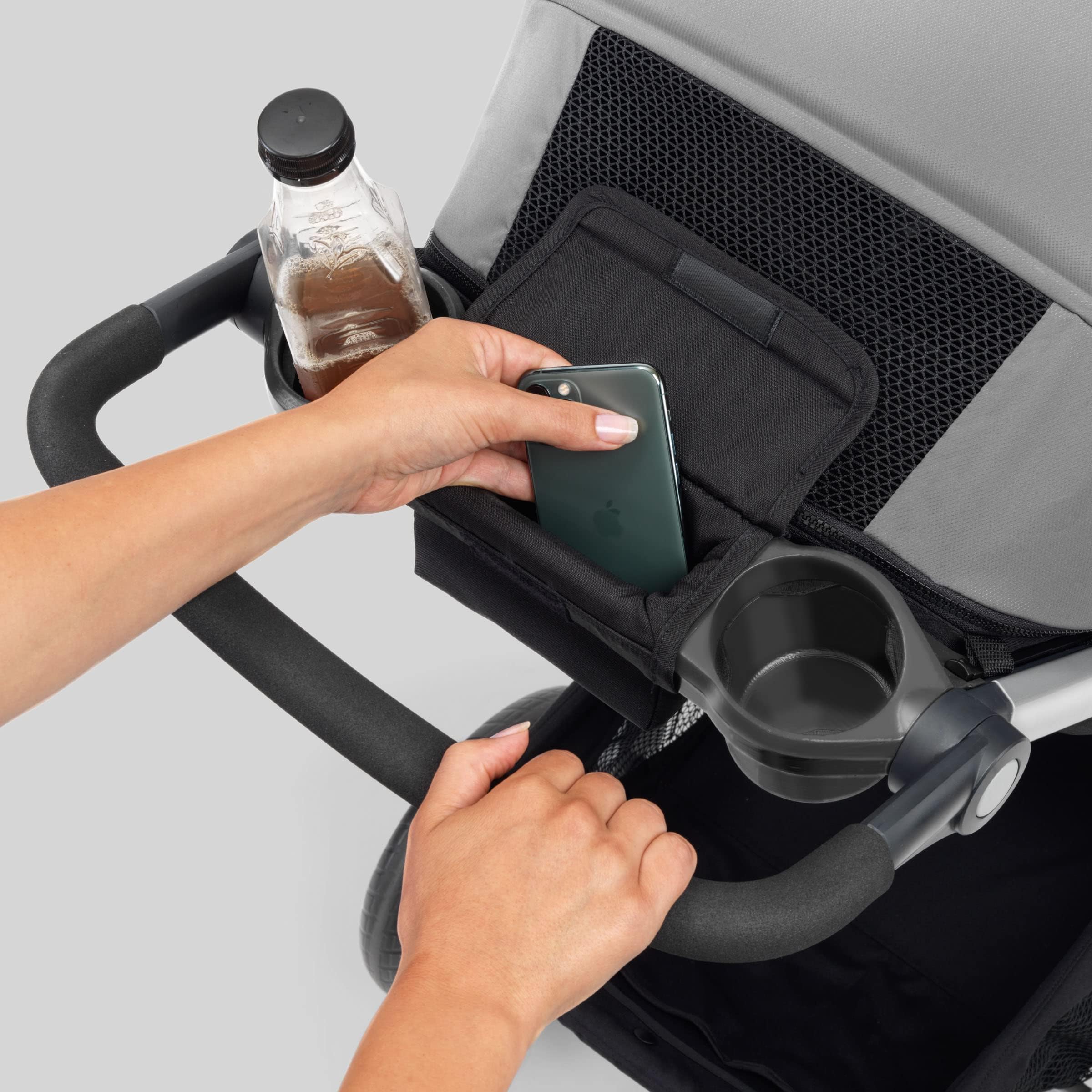 Bravo 3-in-1 Trio Travel System - Lightweight Quick-Fold Stroller with KeyFit 30 Infant Car Seat & Base | Camden Black | Perfect for Newborns, Travel & Everyday Use