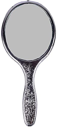 GLAN Handheld Makeup Mirror - Portable Vanity Mirror with Stand for Home, Salon & Travel | Perfect for Makeup, Skincare & Hair Styling