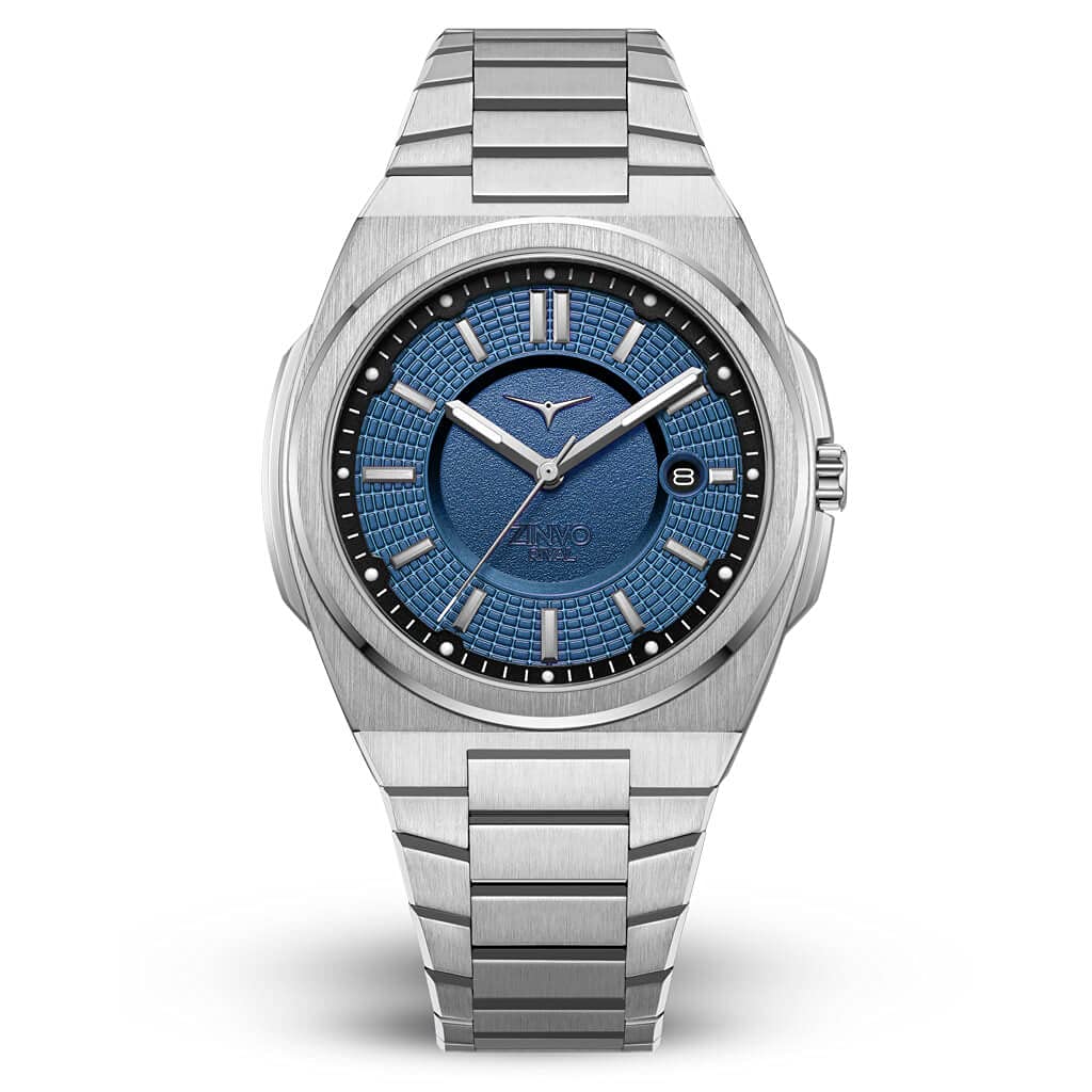 Zinvo Rival Men's Wrist Watches - Luxury Sports Chronograph Watch for Men, Waterproof Stainless Steel Analog Watch - Perfect for Business, Casual Wear & Outdoor Activities