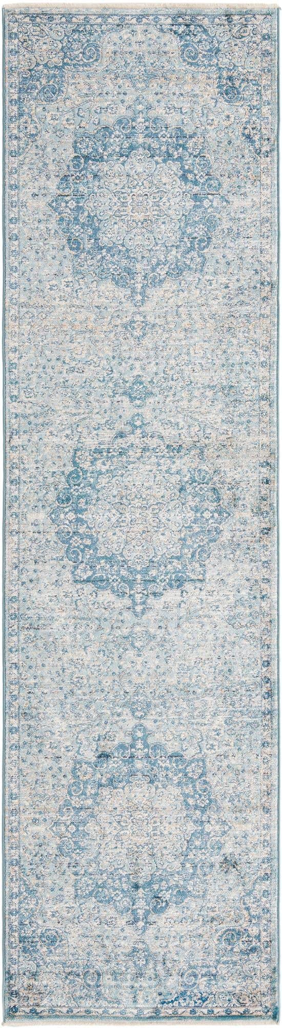 Unique Loom Newport Collection Area Rug - Elms Design Runner (2'7