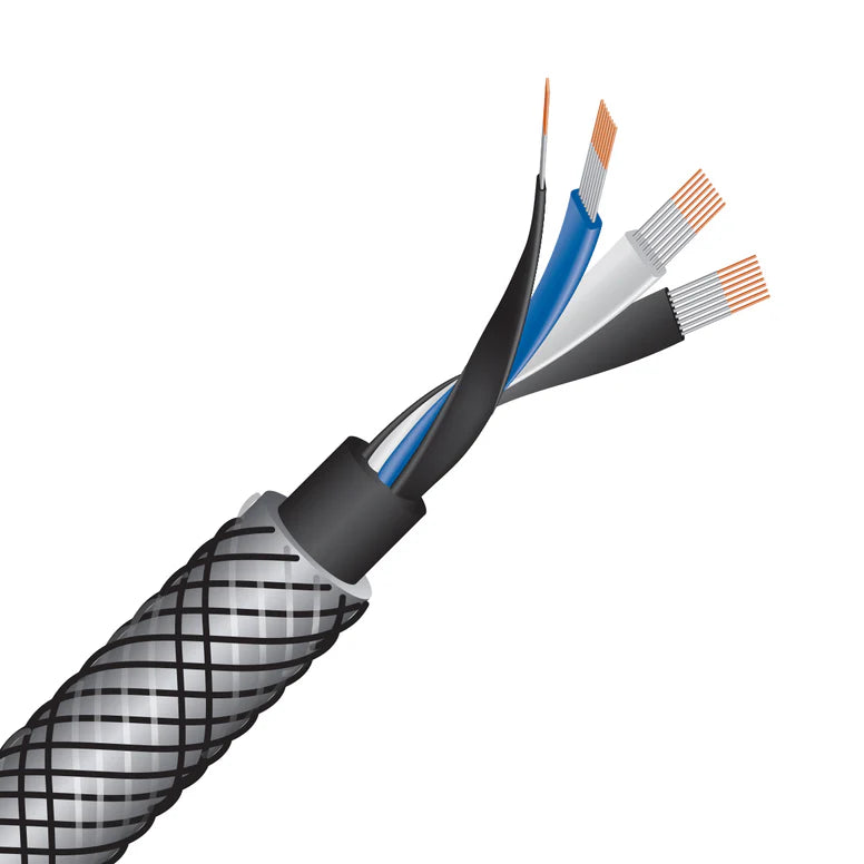 Wireworld Silver Eclipse™ 10 High-End Audio Interconnect Cable - Premium RCA Cables for Home Theater, Hi-Fi Systems & Audiophile Equipment