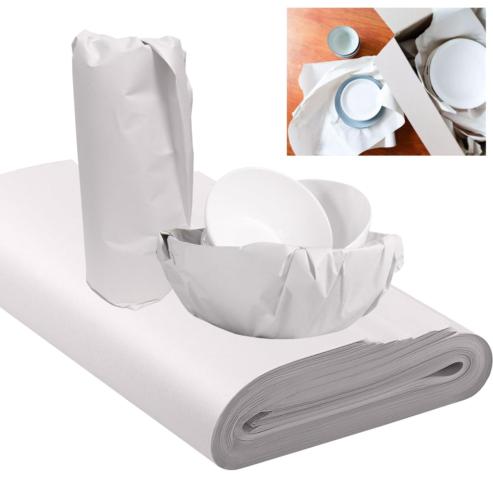 Premium Packing Paper for Moving - 150 Large Sheets (27.5