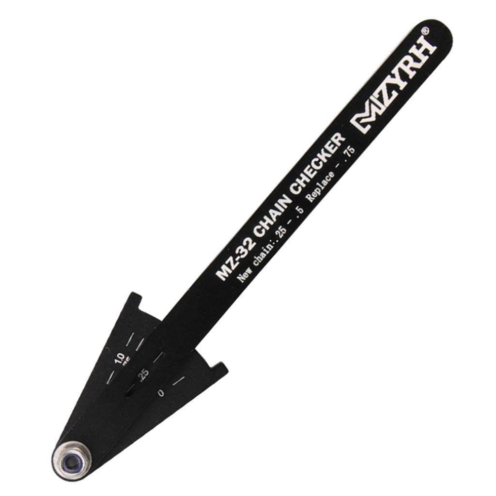 LoveinDIY Aluminum Alloy Durable Motorcycle Chain Wear Indicator - Accurate Chain Stretch Measurement Tool for Dirt Bikes, ATVs & Motorcycles - Perfect for Off-Road Riding & Maintenance