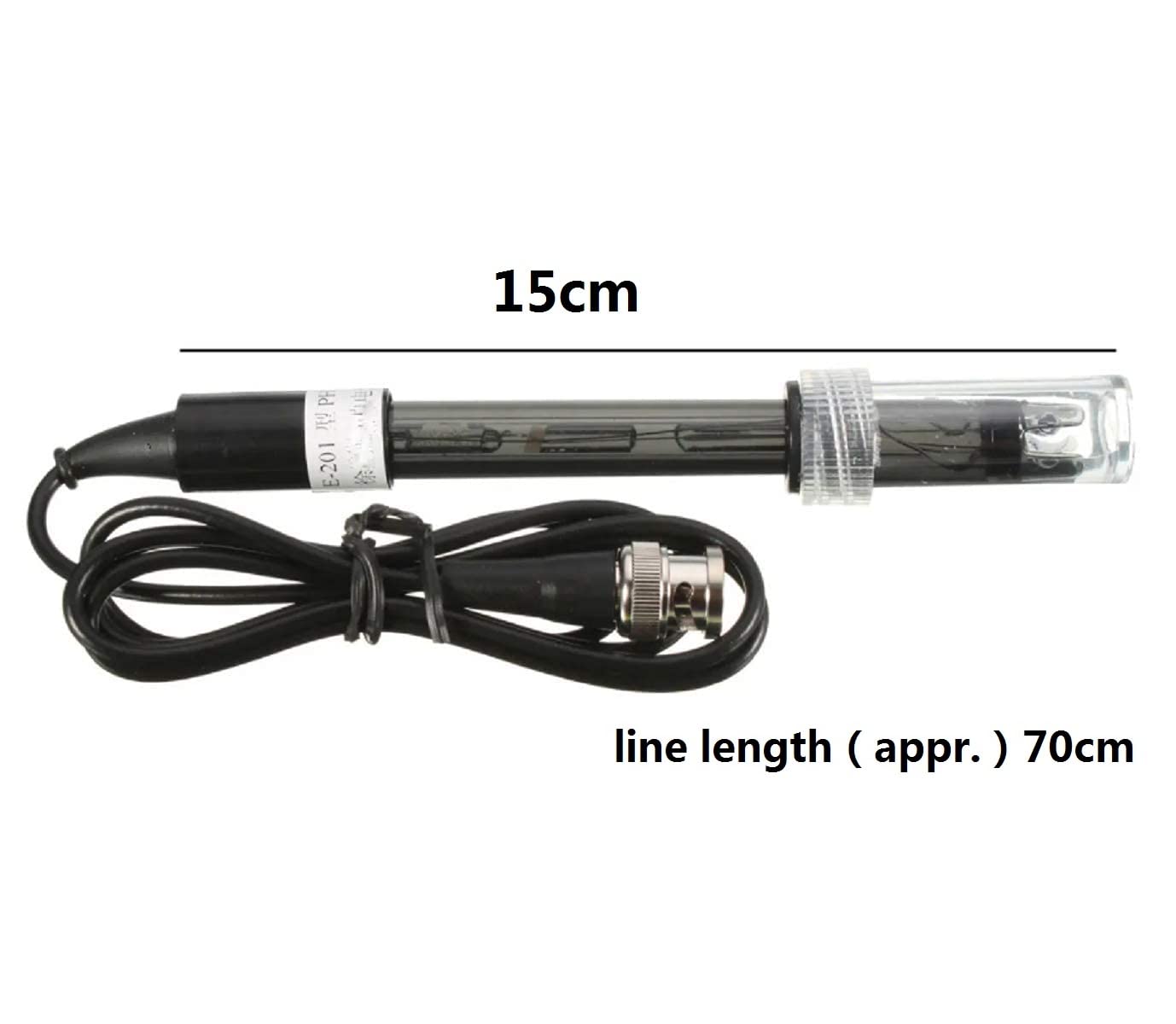 MASUNN BNC Electrode Connector for Hydroponics & Aquariums - High-Quality Water Quality Sensor Adapter for pH Meters & Controllers - Ideal for Hydroponic Systems, Fish Tanks, and Water Testing Labs | Reliable Monitoring Solution for Growers & Aquarists