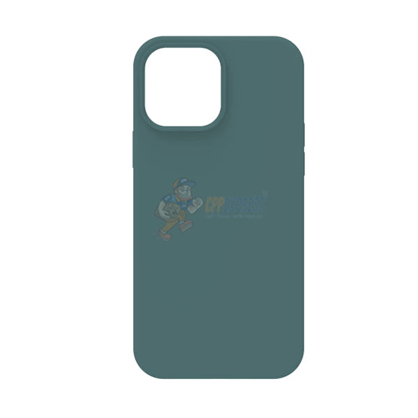 iPhone 13 Pro Max Case - Slim Soft Silicone Shockproof Protective Cover - Dark Green - Perfect for Everyday Use, Travel & Outdoor Activities