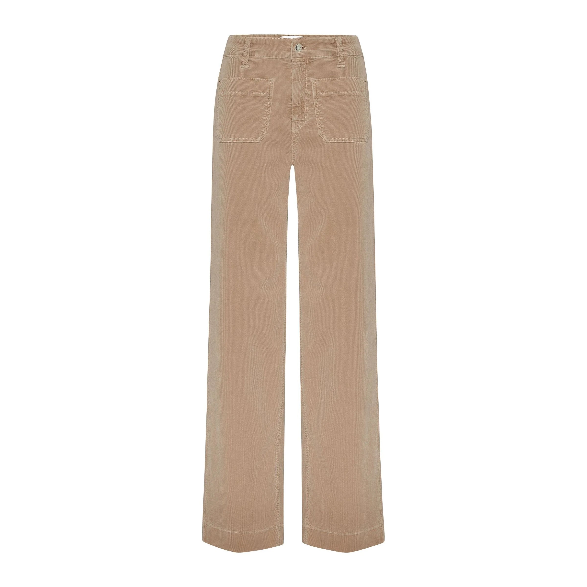 Ada Trousers Sand - Women's Lightweight Casual Pants for Summer, Beach & Outdoor Activities | Comfortable Stretchy Travel Pants