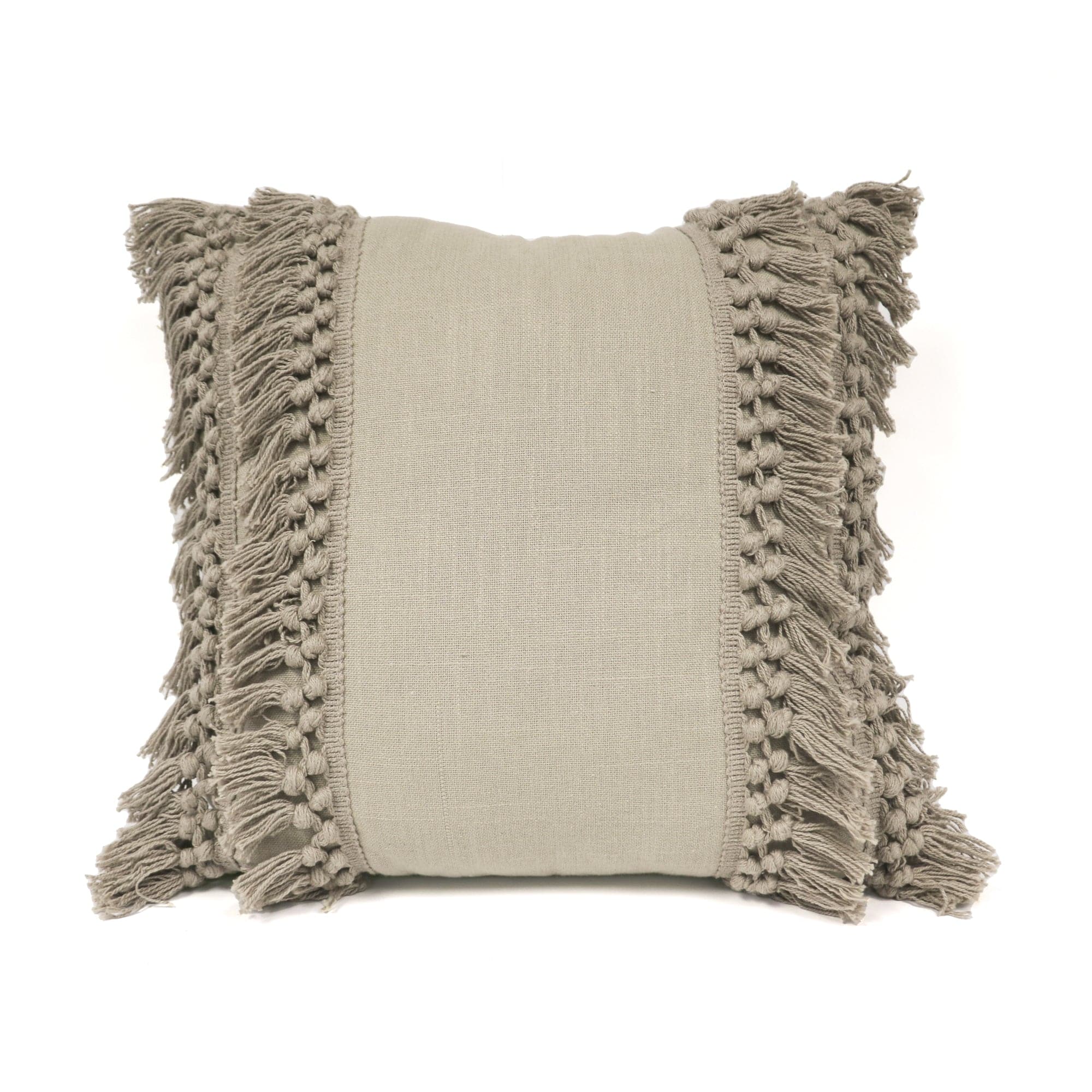 Modern Tassel Decorative Pillow - Bohemian Style Throw Cushion for Sofa, Bed & Home Decor - Perfect for Living Room, Bedroom & Nursery Accents
