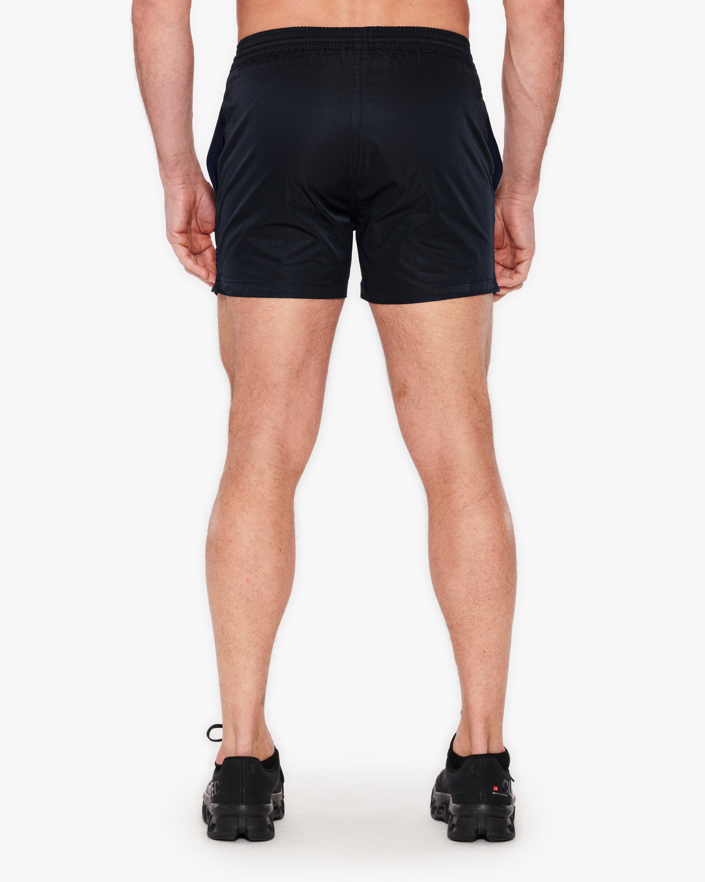 Ron Dorff Men's Lined Exercise Shorts 4-Pack - Gym Workout & Running Shorts for Active Lifestyle