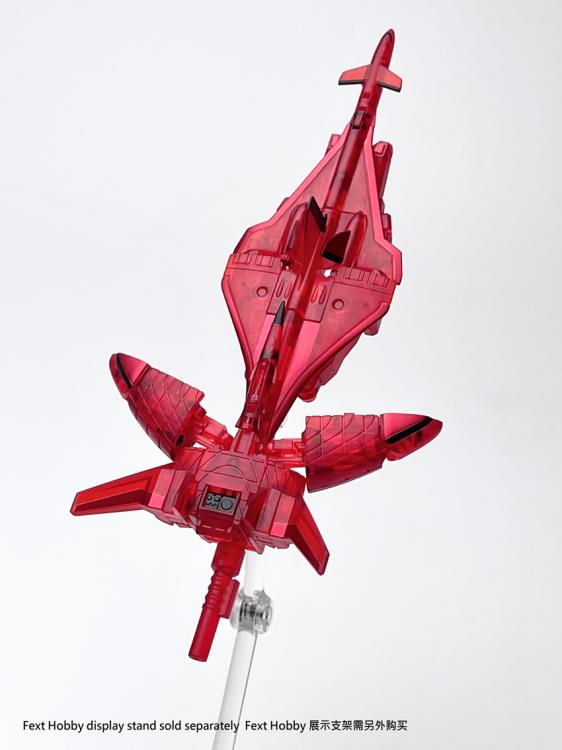 Fans Hobby Master Builder MB-26A The Red Saber Team Action Figure Set - Collectible Robot Model Toy for Display & Play - Perfect for Gifts, Anime Fans & Collectors