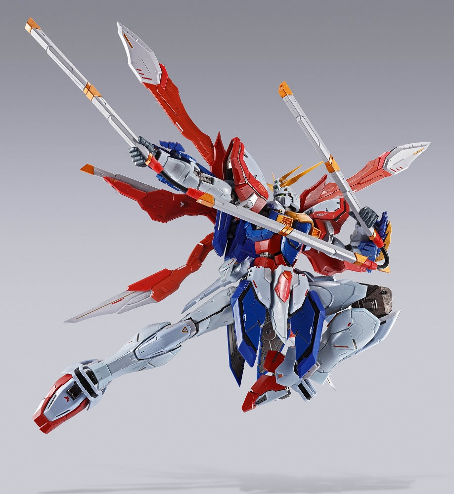 Bandai Metal Build G Gundam God Gundam Action Figure - Premium Collectible Model Kit for Anime Fans | Perfect for Display, Gifts & Anime Collections